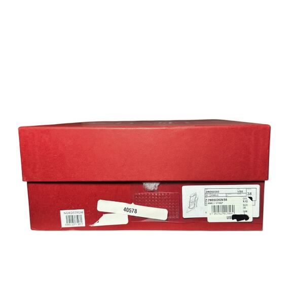 Valentino Garavani NIB Dusty Pink Leather Rockstud Caged Heels Pumps 38 NEW - Picture 8 of 8